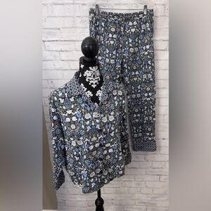 NWT ‘Enchanted Woodland’ Pajama Set by Vera Bradley, Sz Small, 100% Cotton 🤩